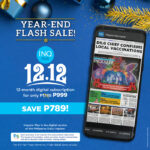 Inquirer Plus Flash Sale 12.12
