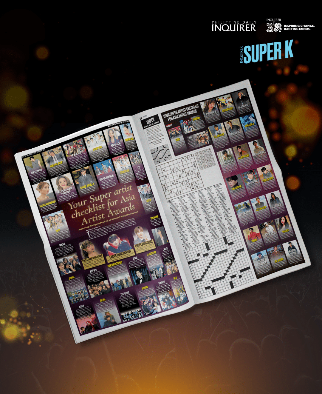 INQUIRER NEWSPAPER BUNDLE: ASIA ARTIST AWARD - Image 2