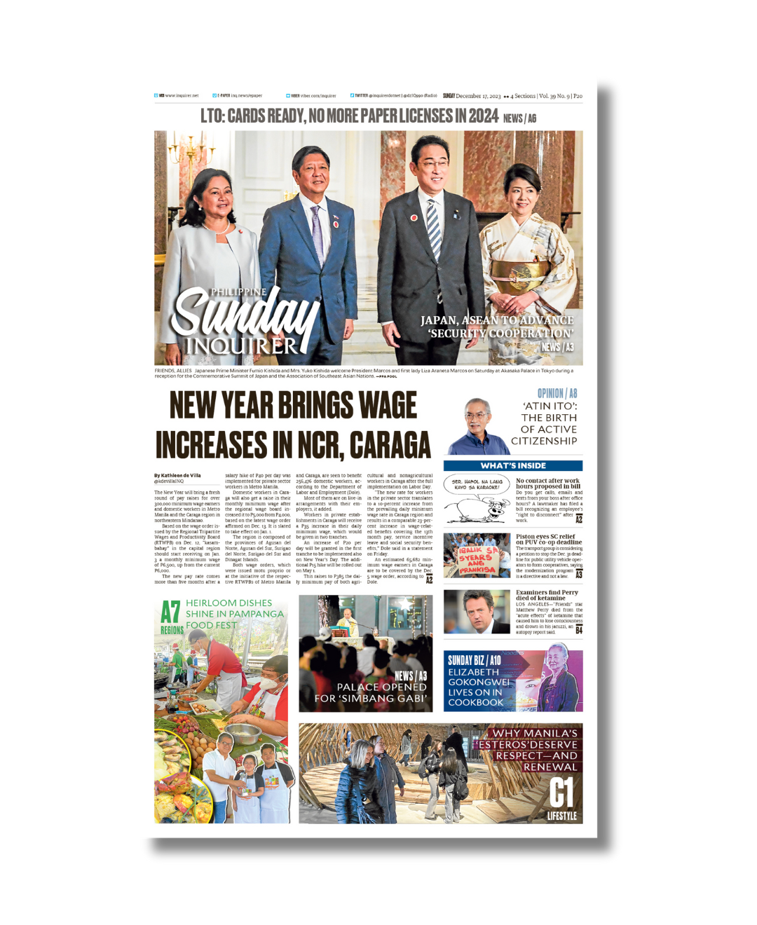 INQUIRER NEWSPAPER BUNDLE: ASIA ARTIST AWARD - Image 5