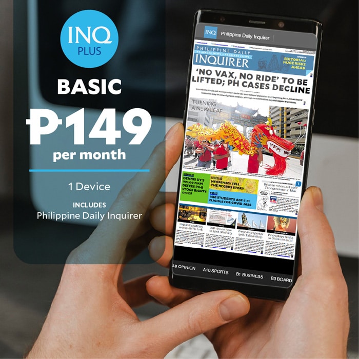 Inquirer Plus Subscription INQUIRER SHOP