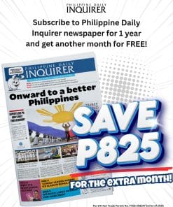 Inquirer Newspaper 12 PLUS 1 PROMO