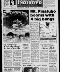 1991.06.13 Mt. Pinatubo Booms