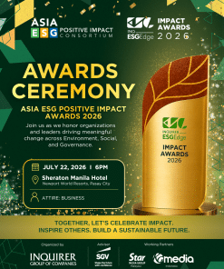 INQUIRER ESG Edge Impact Awards 2026 Awards Night (1 Seat)